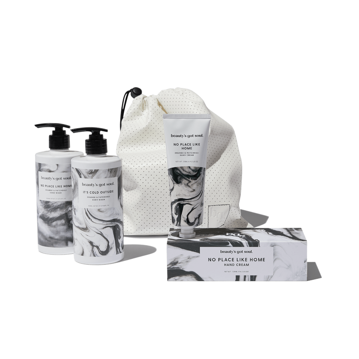 Monochrome Home Bath and Body Gift Set