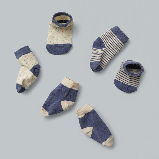 Wilson and Frenchy Cotton Nylon 3 Pack Baby Socks Raindrop 000-soul-baby-gifts-