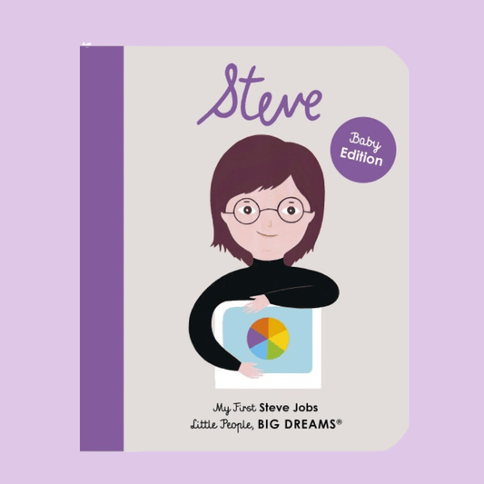 Little People Big Dreams Steve Jobs Board Book-soul-baby-gifts-