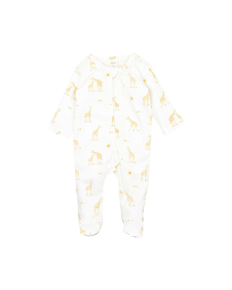 Bebe by Minihaha Giraffe Zipsuit 0-3m
