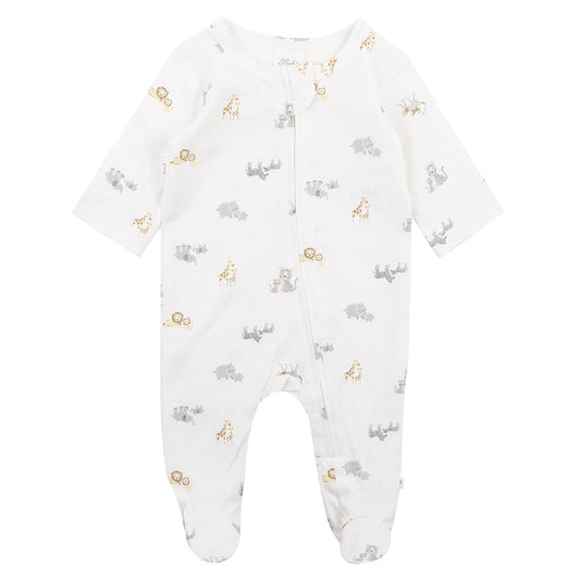 Bebe by Minihaha Safari Zipsuit 0-3m