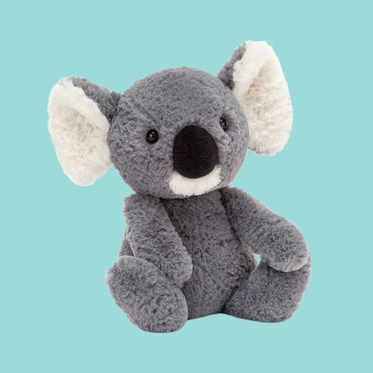 Jellycat Tumbletuft Koala Small Plush Soft Toy-soul-baby-gifts-8 x 9 x 20cm-Grey-