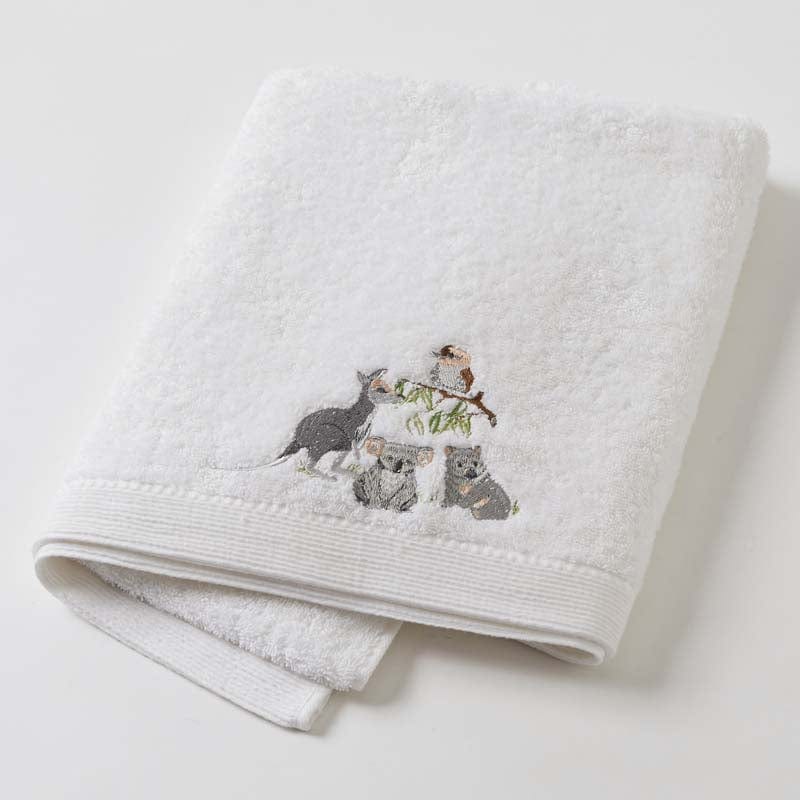 Jiggle and Giggle Australiana Baby Bath Towel