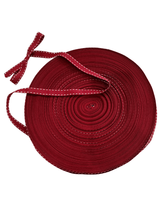 Gertie and Me Red Gross Grain Ribbon 90m 15mm wide