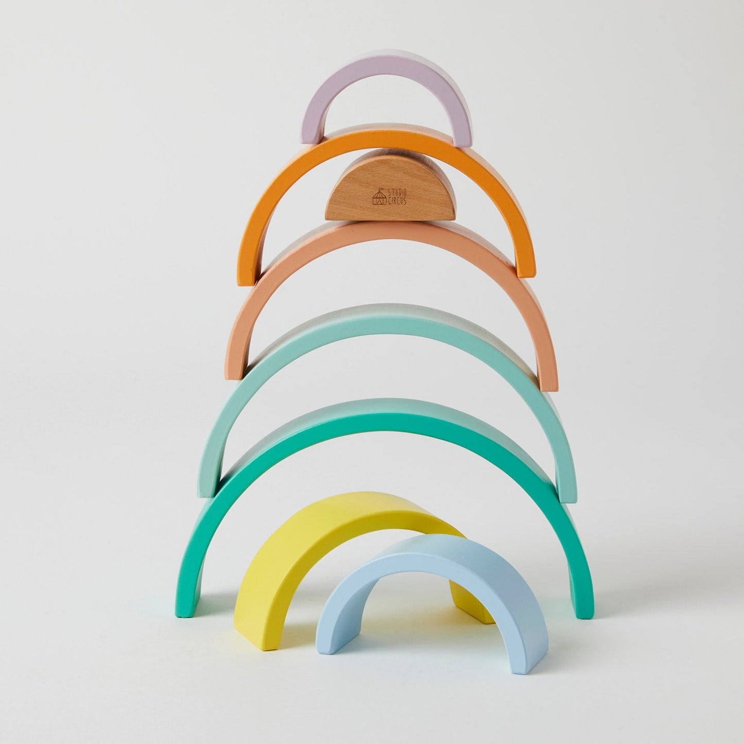 Studio Circus Wooden Rainbow Stacker