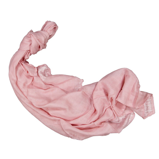 Swaddle Baby pastel pink muslin wrap