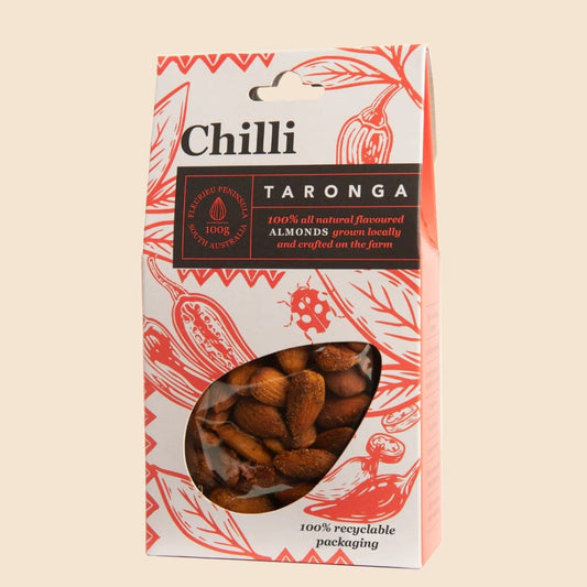 Taronga Almonds Chilli 100g-soul-baby-gifts-