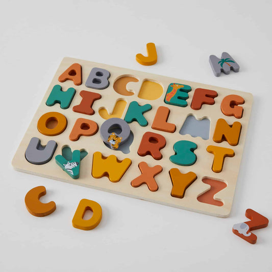 Zookabee Alphabet Puzzle-soul-baby-gifts-