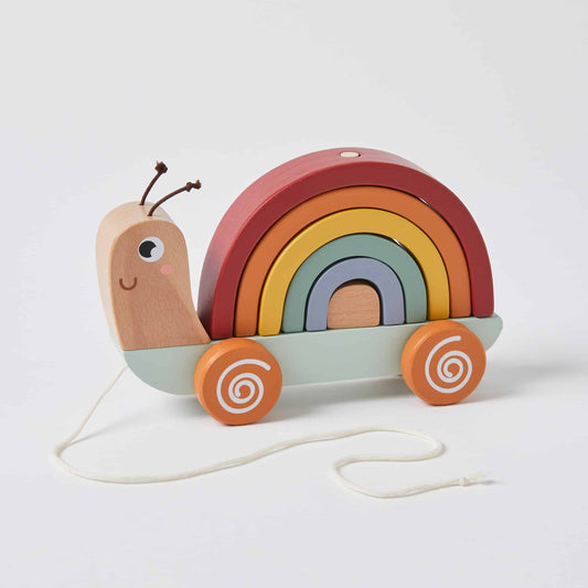 Zookabee Pull Along Snail-soul-baby-gifts-