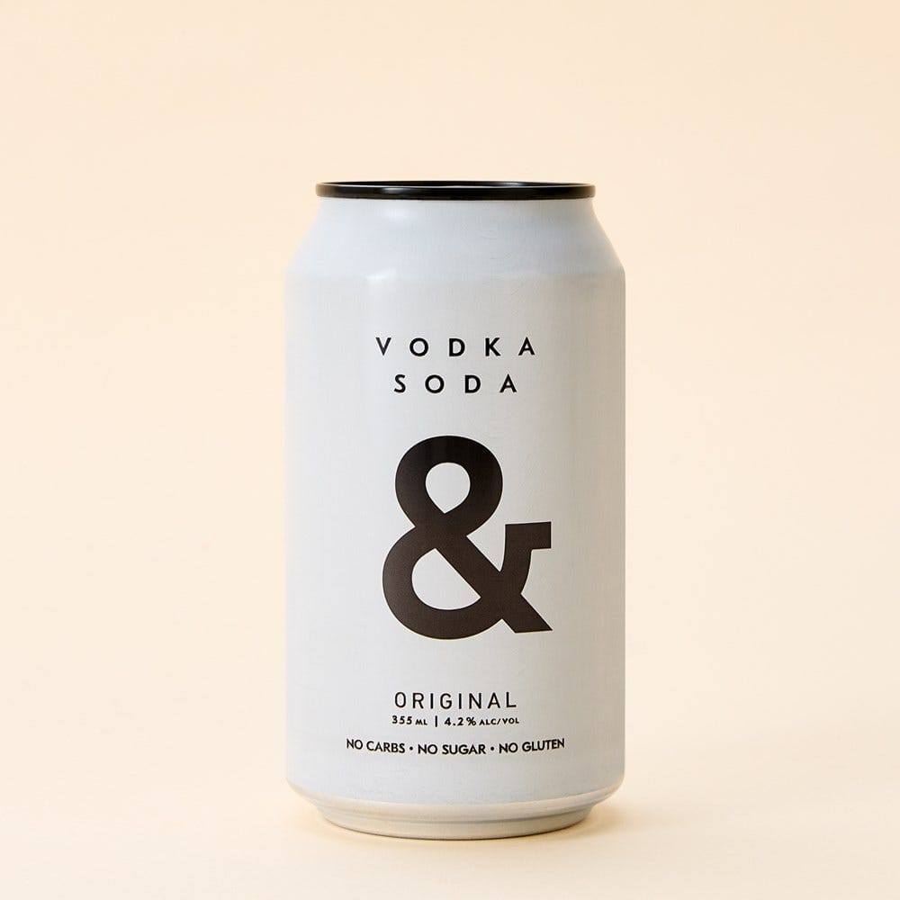 Ampersand Projects Vodka and Soda 355ml
