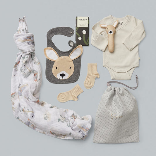 Australiana Theme Newborn Baby Gift Hamper-Baby Gift Sets-soul-baby-gifts-0-3 months-