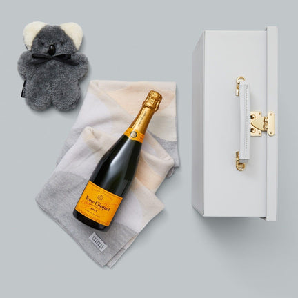 Newborn Baby Snuggly Gift and Veuve