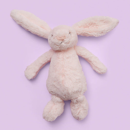 Jellycat Bashful Pastel Pink Bunny Medium Plush Soft Toy