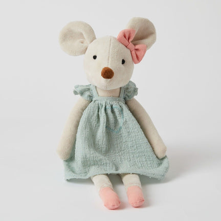 Jiggle and Giggle Myrtle Mouse Baby Soft Toy