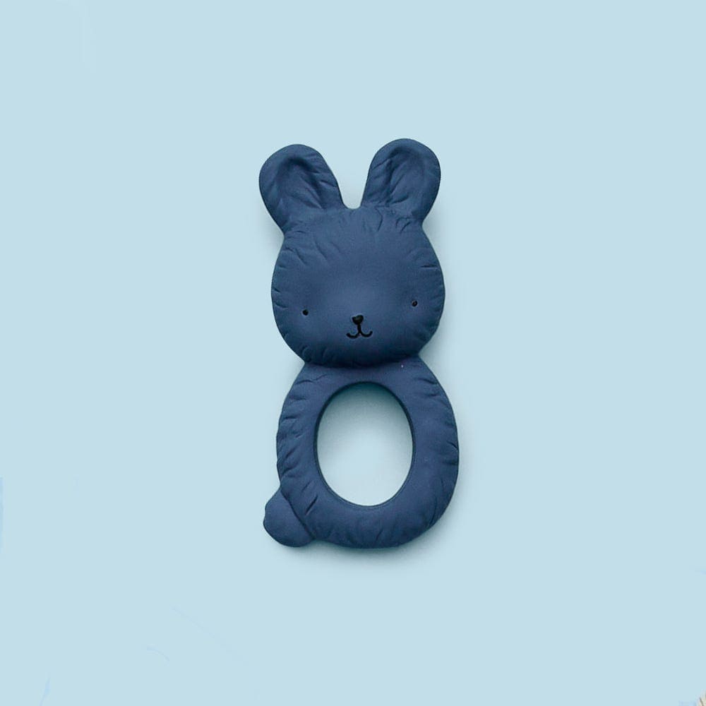 Little Lovely Company Silicone Bunny Teething Ring