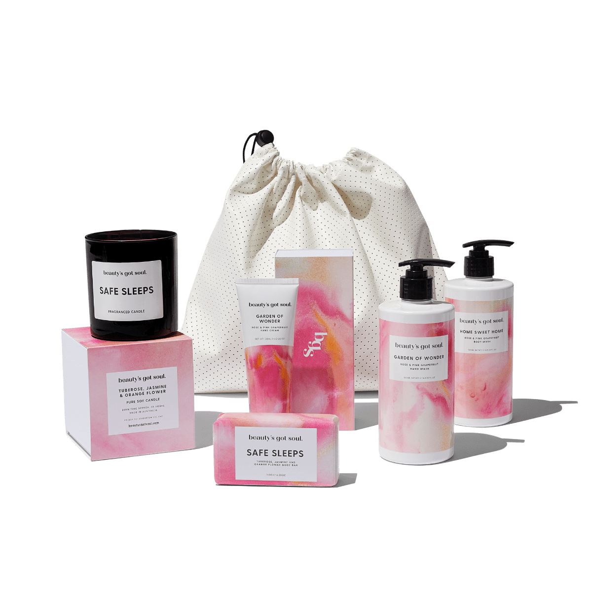 Pamper Me Candle Bath and Body Gift Set