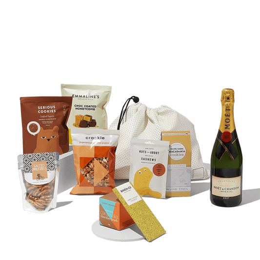 Send a Sunny Disposition | Gift Hamper w Moet Chandon French Champagne 750ml