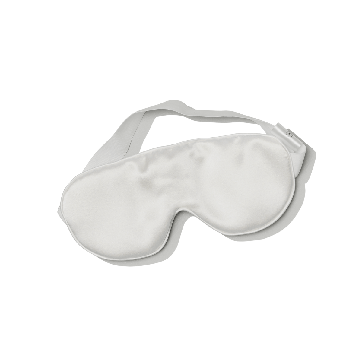 The Goodnight Co White Silk Eye Mask