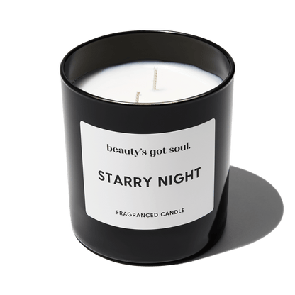Beautys Got Soul Starry Night Candle Pomegranate and Cassis